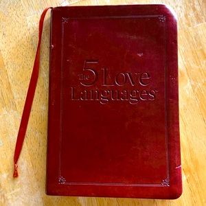 “5 Love Languages” Leather Back Book